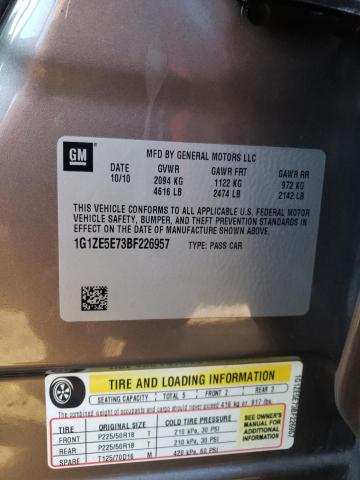 Photo 10 from auction – 2011 CHEVROLET MALIBU with VIN 1G1ZE5E73BF226957