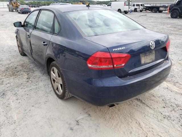 Photo 3 from auction – 2013 VOLKSWAGEN PASSAT S with VIN 1VWAP7A38DC082658