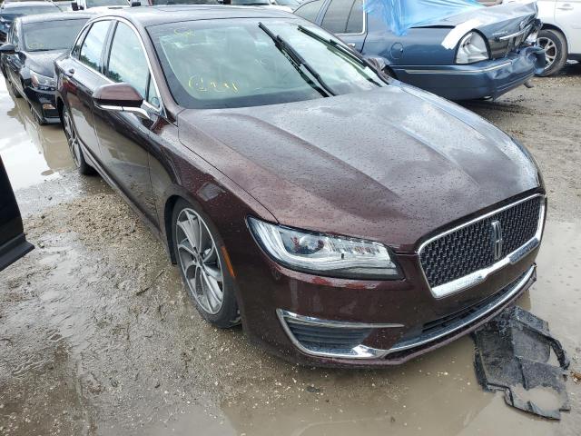 LINCOLN MKZ RESERV 2019 with VIN 3LN6L5LU1KR623901 - Photo from auction