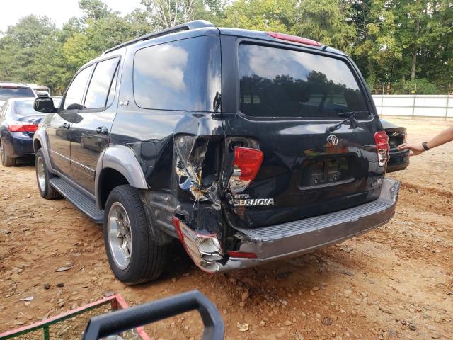 Photo 3 from auction – 2002 TOYOTA SEQUOIA with VIN 5TDZT34A22S110003