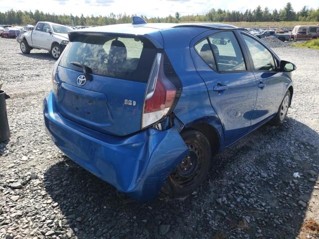 Photo 4 from auction – 2015 TOYOTA PRIUS C with VIN JTDKDTB30F1580598