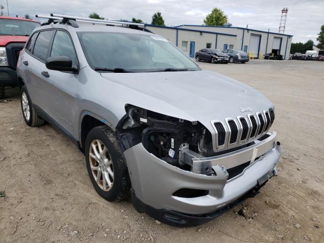 JEEP CHEROKEE S 2016 with VIN 1C4PJLAB3GW200956 - Photo from auction