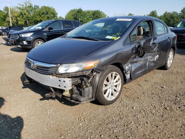 Photo 2 from auction – 2012 HONDA CIVIC EXL with VIN 19XFB2F95CE334977