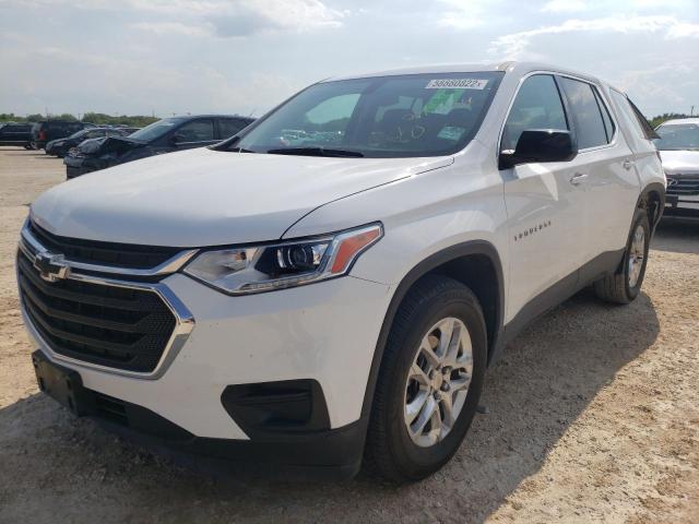 Photo 2 from auction – 2021 CHEVROLET TRAVERSE L with VIN 1GNERFKW5MJ185444