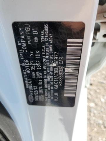 Photo 10 from auction – 2013 HYUNDAI ACCENT GLS with VIN KMHCT4AE8DU398977