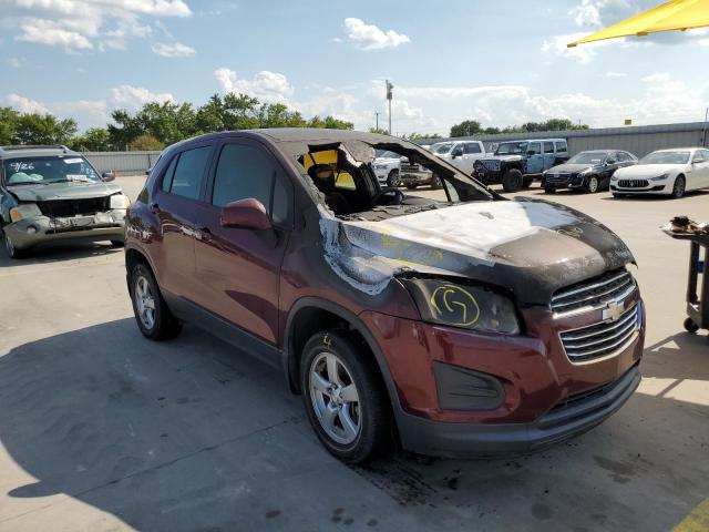 CHEVROLET TRAX LS 2016 с VIN 3GNCJNSB6GL245668 - Фото с аукциона