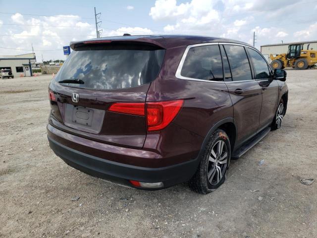 Photo 4 from auction – 2016 HONDA PILOT EXL with VIN 5FNYF5H57GB041798