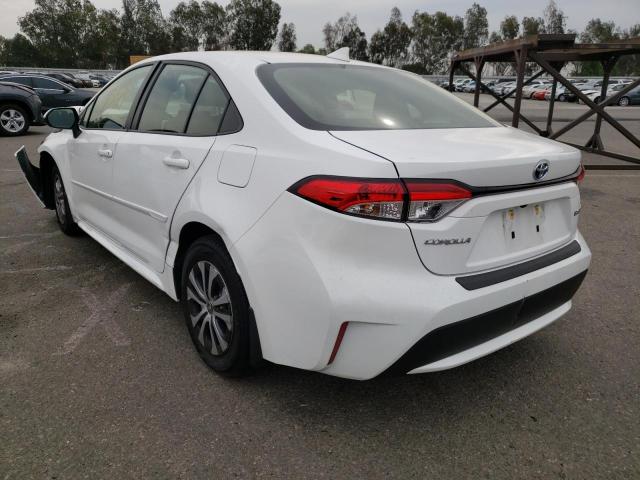 Photo 3 from auction – 2022 TOYOTA COROLLA LE with VIN JTDEAMDEXNJ051930