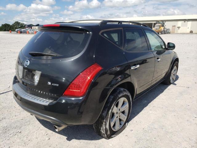 Photo 4 from auction – 2006 NISSAN MURANO SL with VIN JN8AZ08W86W550706