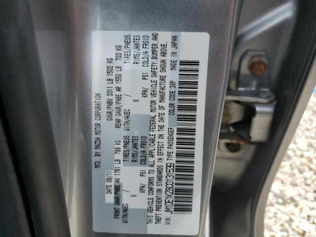 Photo 10 from auction – 2012 MAZDA MAZDA2 with VIN JM1DE1KZ8C0131539
