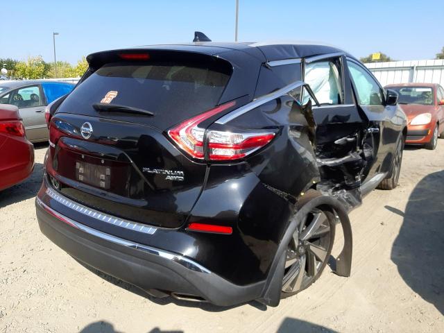Photo 4 from auction – 2016 NISSAN MURANO S with VIN 5N1AZ2MH8GN152008