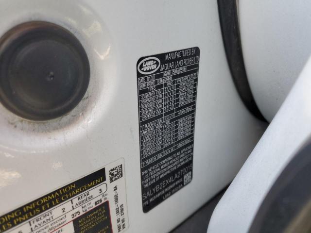 Photo 10 from auction – 2020 LAND ROVER RANGE ROVE with VIN SALYB2EX4LA270015