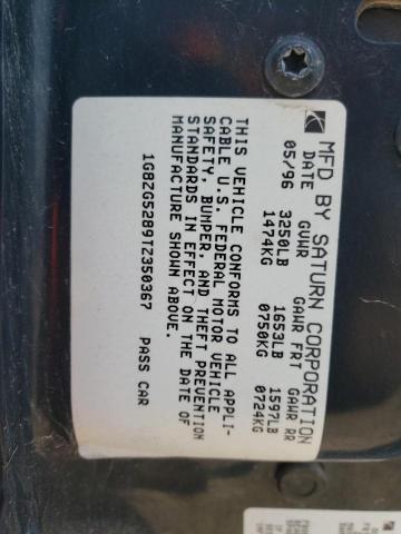 Photo 10 from auction – 1996 SATURN SL1 with VIN 1G8ZG5289TZ350367