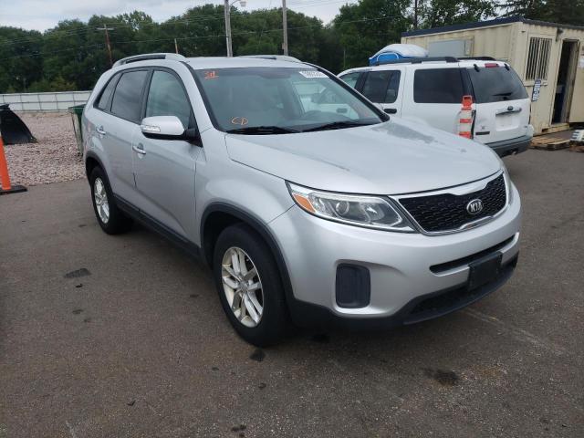 KIA SORENTO LX 2015 with VIN 5XYKTDA79FG602191 - Photo from auction