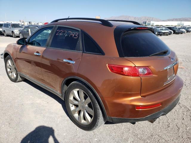 Photo 3 from auction – 2003 INFINITI FX35 with VIN JNRAS08U63X001087