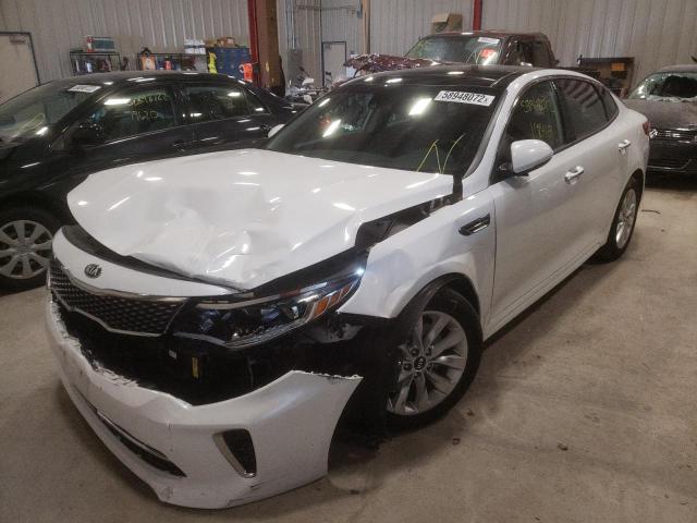 Photo 2 from auction – 2018 KIA OPTIMA EX with VIN 5XXGU4L32JG225519