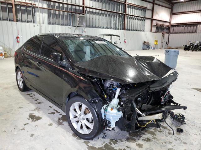 HYUNDAI ACCENT GLS 2012 with VIN KMHCU4AEXCU164495 - Photo from auction
