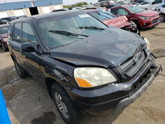HONDA PILOT EX 2005 with VIN 2HKYF18465H506117 - Photo from auction