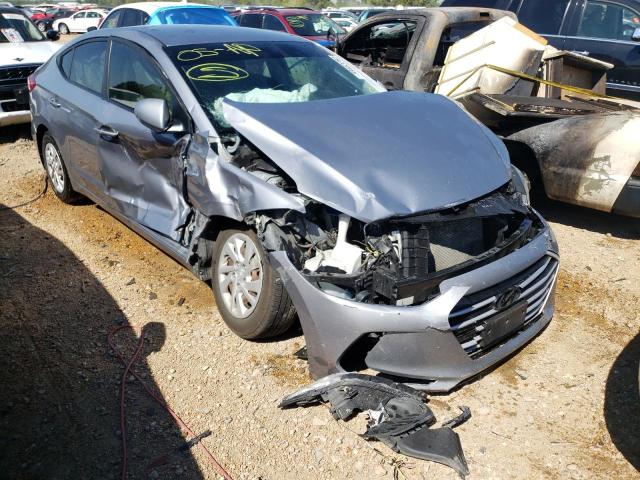 HYUNDAI ELANTRA SE 2017 with VIN 5NPD74LF6HH140346 - Photo from auction