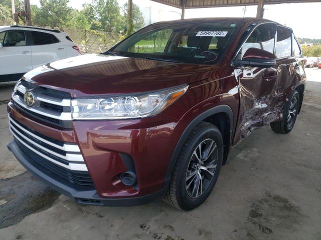 Photo 2 from auction – 2018 TOYOTA HIGHLANDER with VIN 5TDZARFHXJS033740