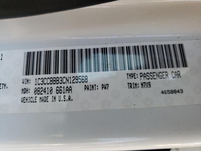 Photo 10 from auction – 2012 CHRYSLER 200 TOURIN with VIN 1C3CCBBB3CN129568