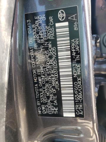 Photo 10 from auction – 2014 TOYOTA YARIS with VIN JTDKTUD31ED579205