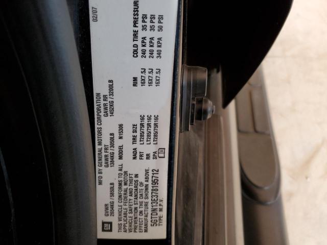 Photo 10 from auction – 2007 HUMMER H3 with VIN 5GTDN13E378195712
