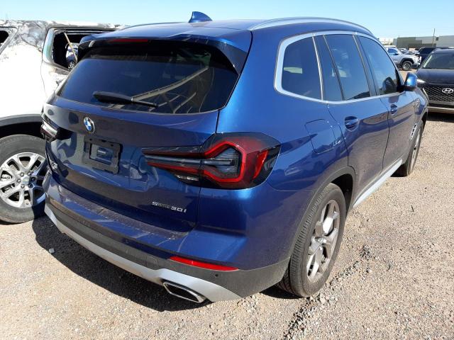 Photo 4 from auction – 2022 BMW X3 SDRIVE3 with VIN 5UX43DP05N9L91119