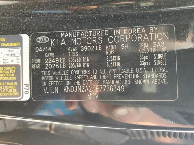 Photo 10 from auction – 2014 KIA SOUL with VIN KNDJN2A25E7736349