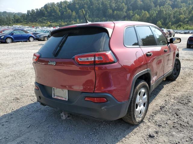 Photo 4 from auction – 2015 JEEP CHEROKEE S with VIN 1C4PJMAB9FW524255