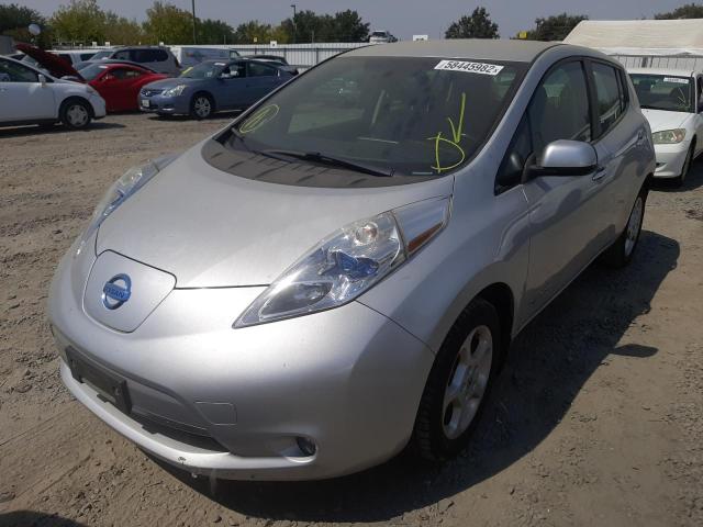 Photo 2 from auction – 2013 NISSAN LEAF S with VIN 1N4AZ0CP7DC406757