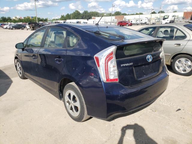 Photo 3 from auction – 2014 TOYOTA PRIUS with VIN JTDKN3DU8E1775821