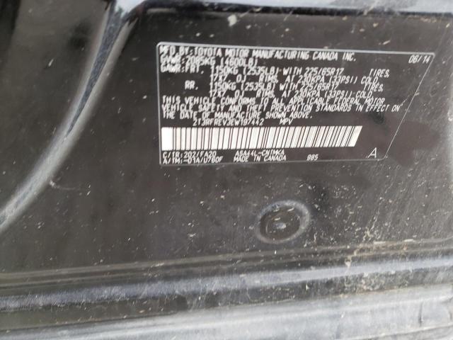 Photo 10 from auction – 2014 TOYOTA RAV4 XLE with VIN 2T3RFREV3EW197442
