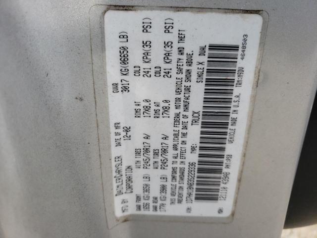 Photo 10 from auction – 2003 DODGE RAM 1500 S with VIN 1D7HA18N83S229336
