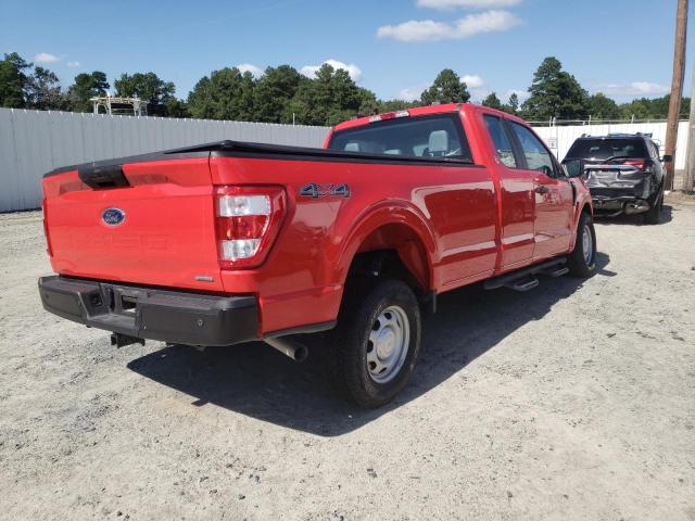Photo 4 from auction – 2021 FORD F150 SUPER with VIN 1FTFX1E85MKF14947