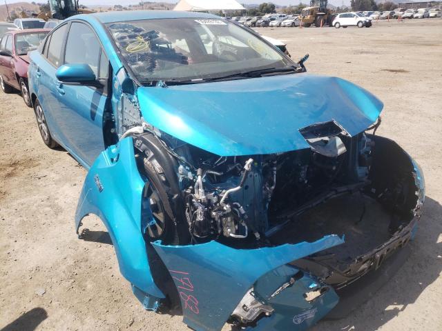 Photo 1 from auction – 2021 TOYOTA PRIUS PRIM with VIN JTDKAMFP5M3185751