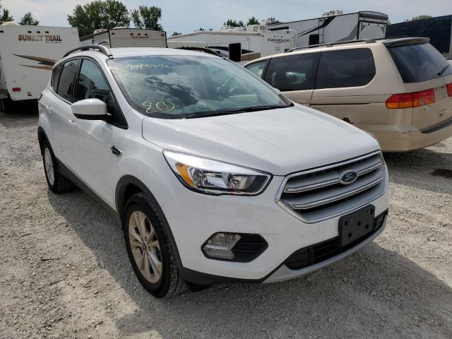 FORD ESCAPE SE 2018 with VIN 1FMCU9GD8JUD38119 - Photo from auction