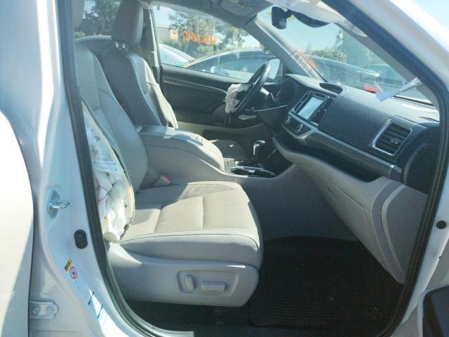 Photo 5 from auction – 2019 TOYOTA HIGHLANDER with VIN 5TDDGRFH2KS065821