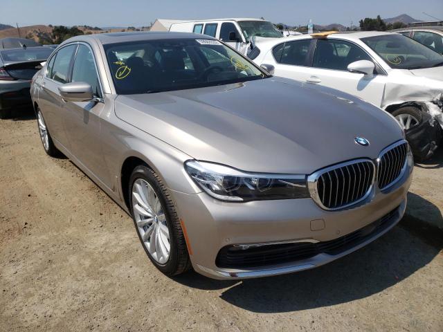 BMW 740 I 2017 with VIN WBA7E2C38HG741403 - Photo from auction