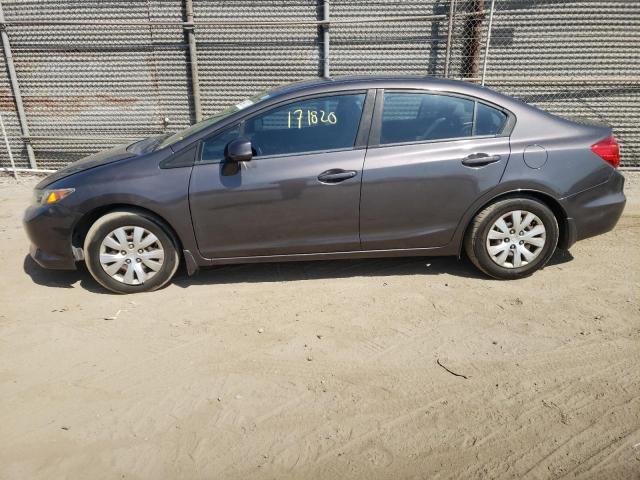Photo 9 from auction – 2012 HONDA CIVIC LX with VIN 2HGFB2F52CH545394
