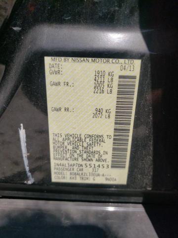 Photo 10 from auction – 2013 NISSAN ALTIMA 2.5 with VIN 1N4AL3AP7DN551453
