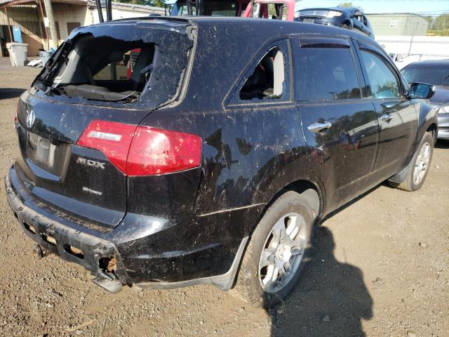 Photo 4 from auction – 2008 ACURA MDX TECHNO with VIN 2HNYD28628H548711