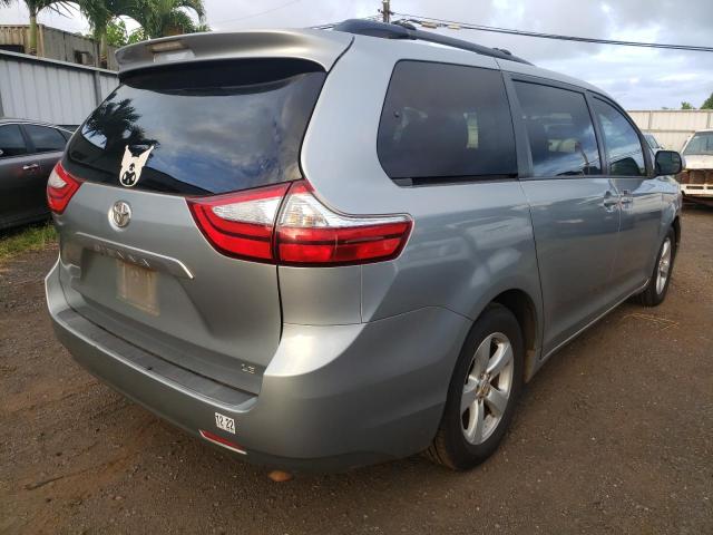 Photo 4 from auction – 2015 TOYOTA SIENNA LE with VIN 5TDKK3DC0FS531567