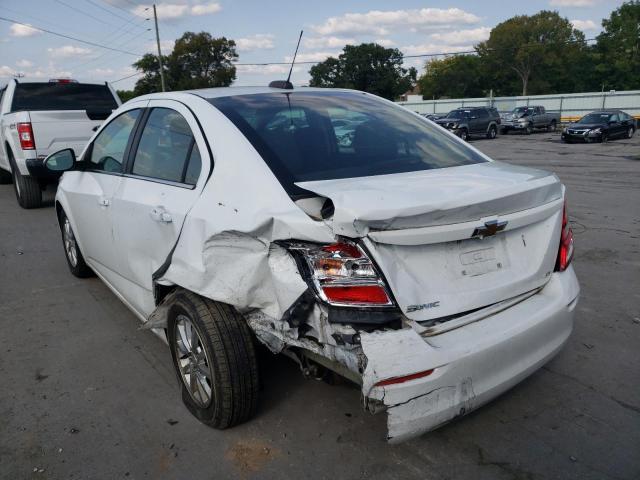 Photo 3 from auction – 2018 CHEVROLET SONIC LT with VIN 1G1JD5SH9J4114350