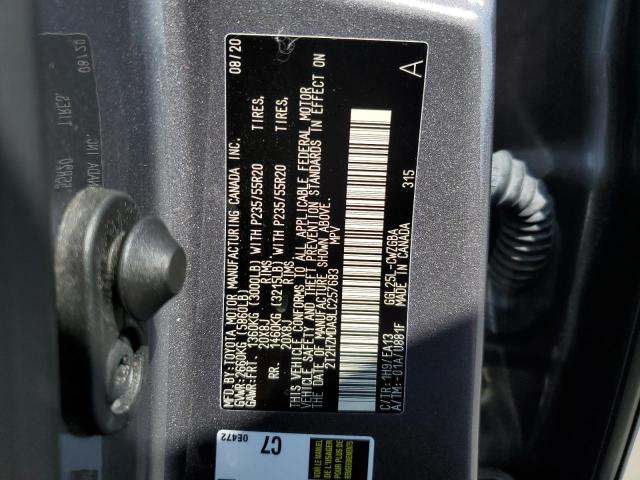 Photo 10 from auction – 2020 LEXUS RX 350 with VIN 2T2HZMDA9LC257683