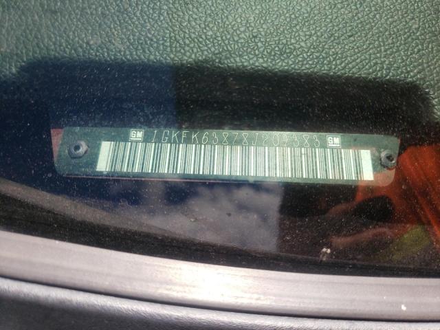 Photo 10 from auction – 2008 GMC YUKON DENA with VIN 1GKFK63878J209383