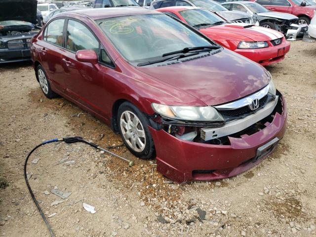 HONDA CIVIC LX 2009 with VIN 19XFA16569E026428 - Photo from auction