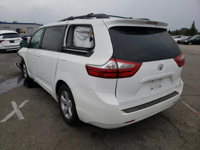 Photo 3 from auction – 2017 TOYOTA SIENNA LE with VIN 5TDKZ3DCXHS879259