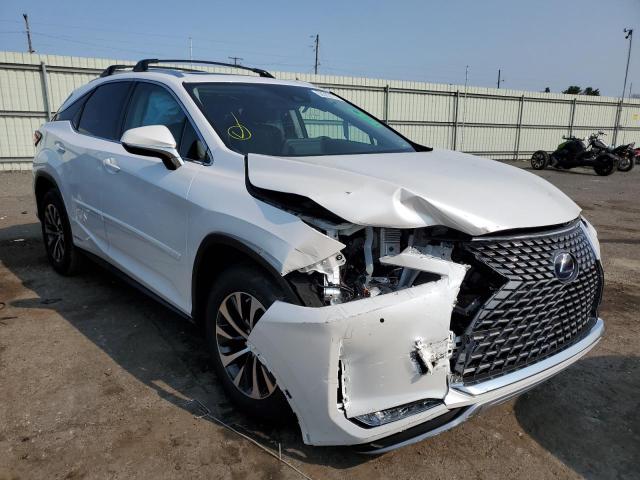 LEXUS RX 450H 2022 with VIN 2T2HGMDA2NC089135 - Photo from auction