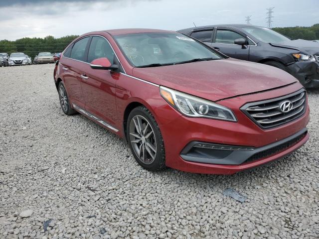 HYUNDAI SONATA SPO 2015 with VIN 5NPE34AB9FH076770 - Photo from auction